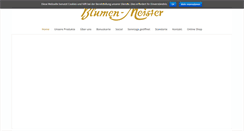 Desktop Screenshot of blumen-meister.com