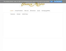 Tablet Screenshot of blumen-meister.com